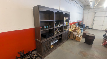 Large Record Player Cabinet 